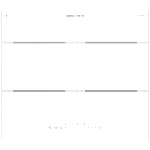 GORENJE 歌爾 IT646ORAW 白色 4頭嵌入式電磁爐 | Ora-Ïto設計 | AreaFlex橋接